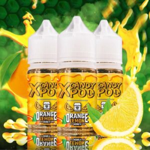 X Candy Pod Salt Nic Orange Lemon Honey