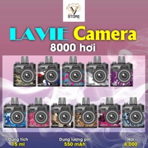 Lavie camera - POD 1 lần 8.000 hơi